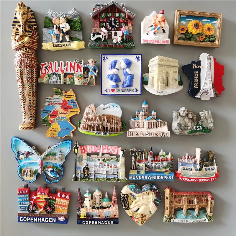 Germany Home Decor - 이집트 냉장고 자석 스위스 에스토니아 덴마크