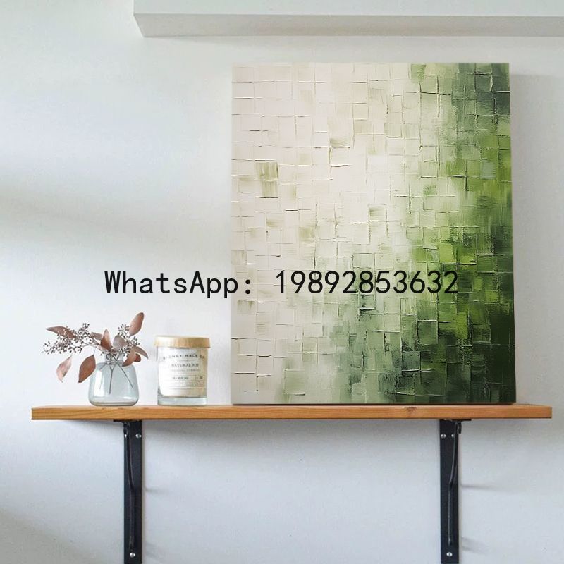 Abstract Oil Painting - GH 핸드페인팅 유화, 심플한 추상 질감의