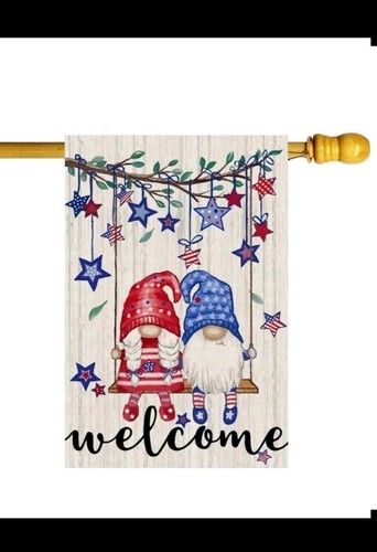Home Decor Usa - 대형 미국 국기 28x40인치 정원 및