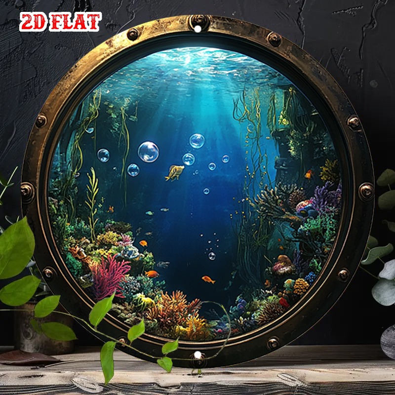 Home Decor Design Interior - 소박한 빈티지 금속 벽 장식 -