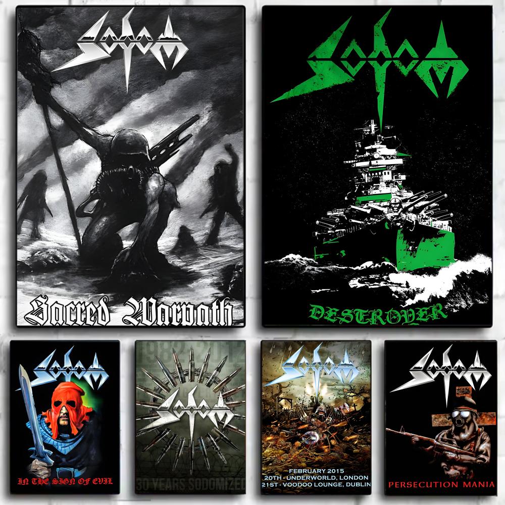 Germany Home Decor - 독일 스피드 스래시 메탈 밴드 S-Sodom