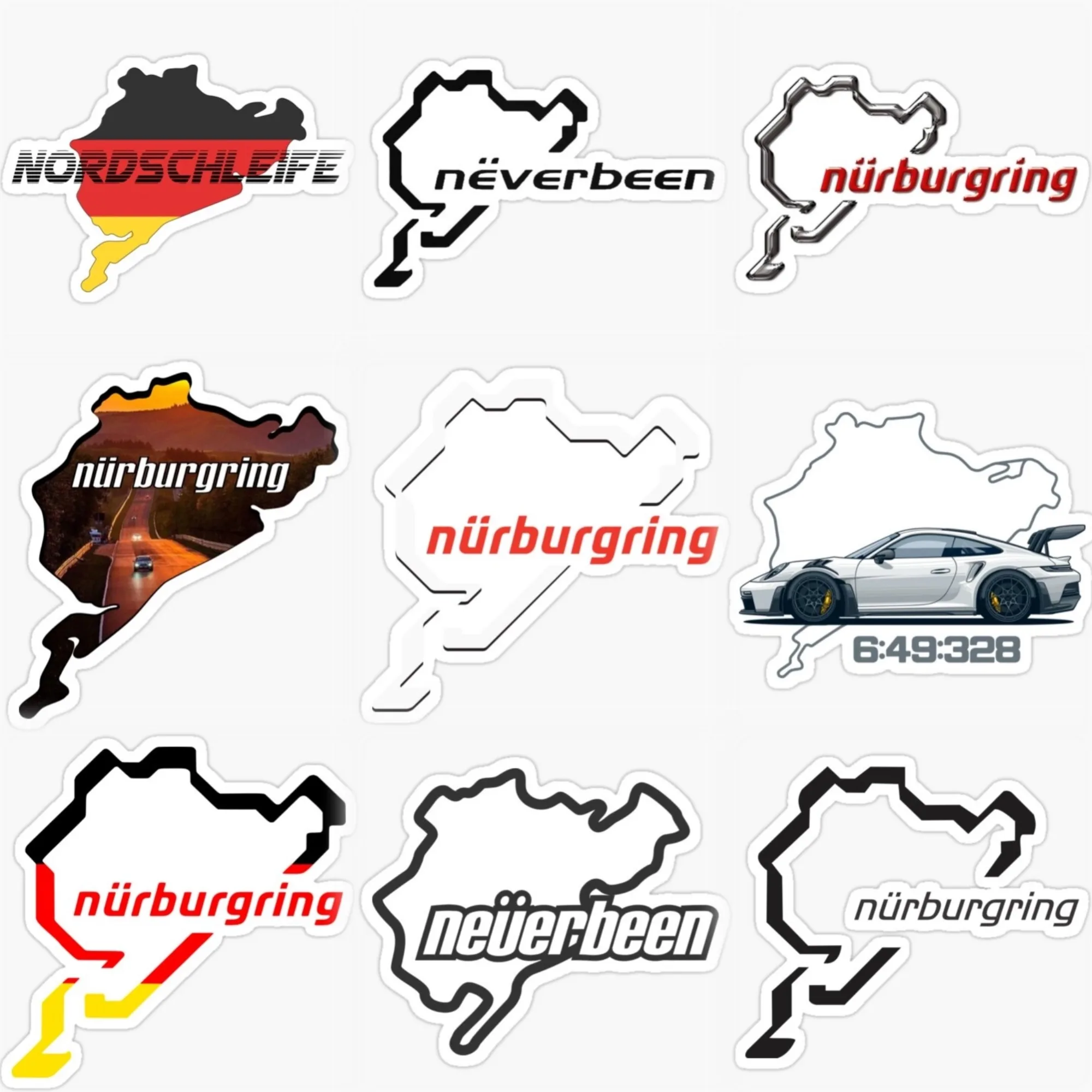 Germany Home Decor - 독일 Nurburgring 서킷 크리 에이 티브