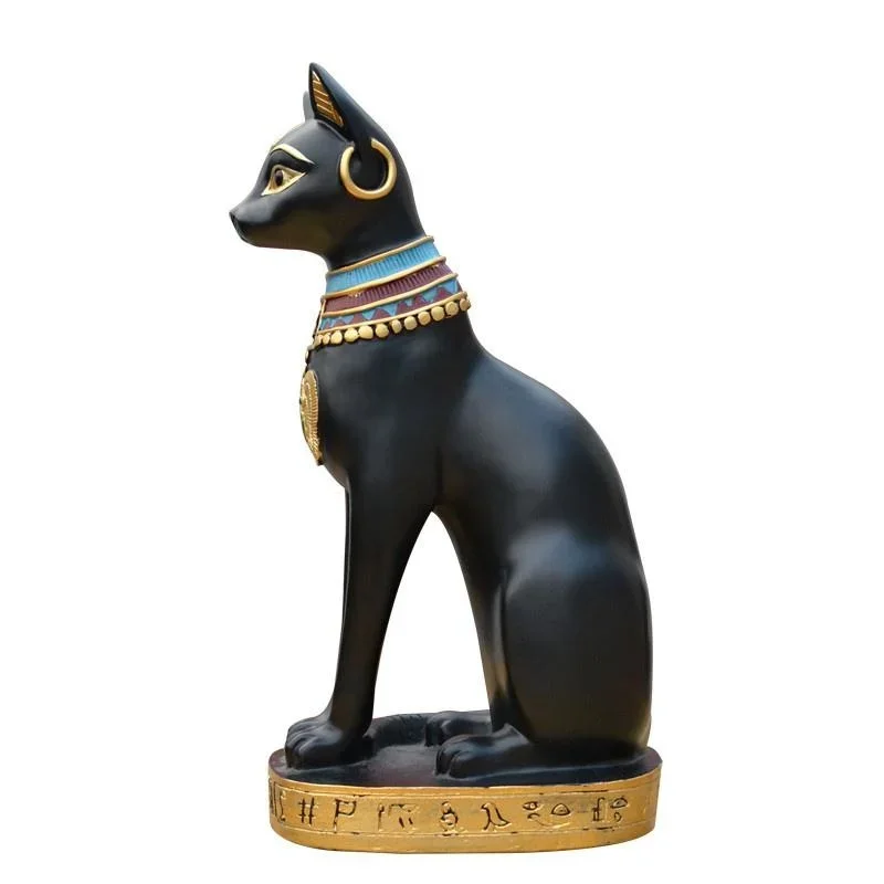 Home Decor Egypt - 고양이 조각상 장식 이집트 고양이 입상