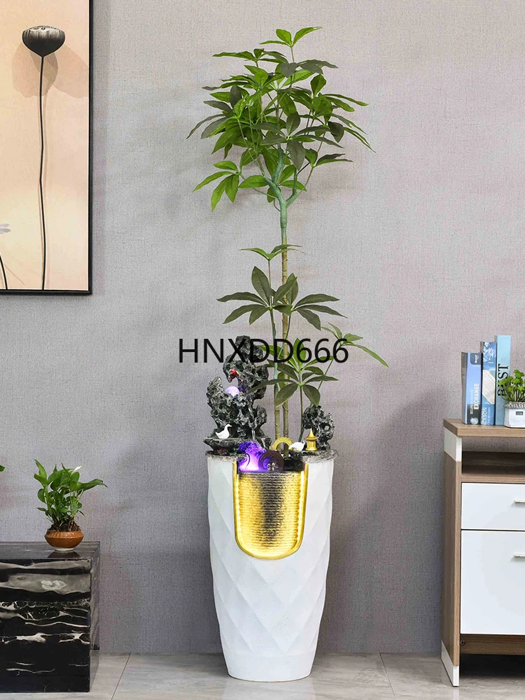 Home Decor Exchange - 거실용 순환식 물 장식물 (화폐 교환기