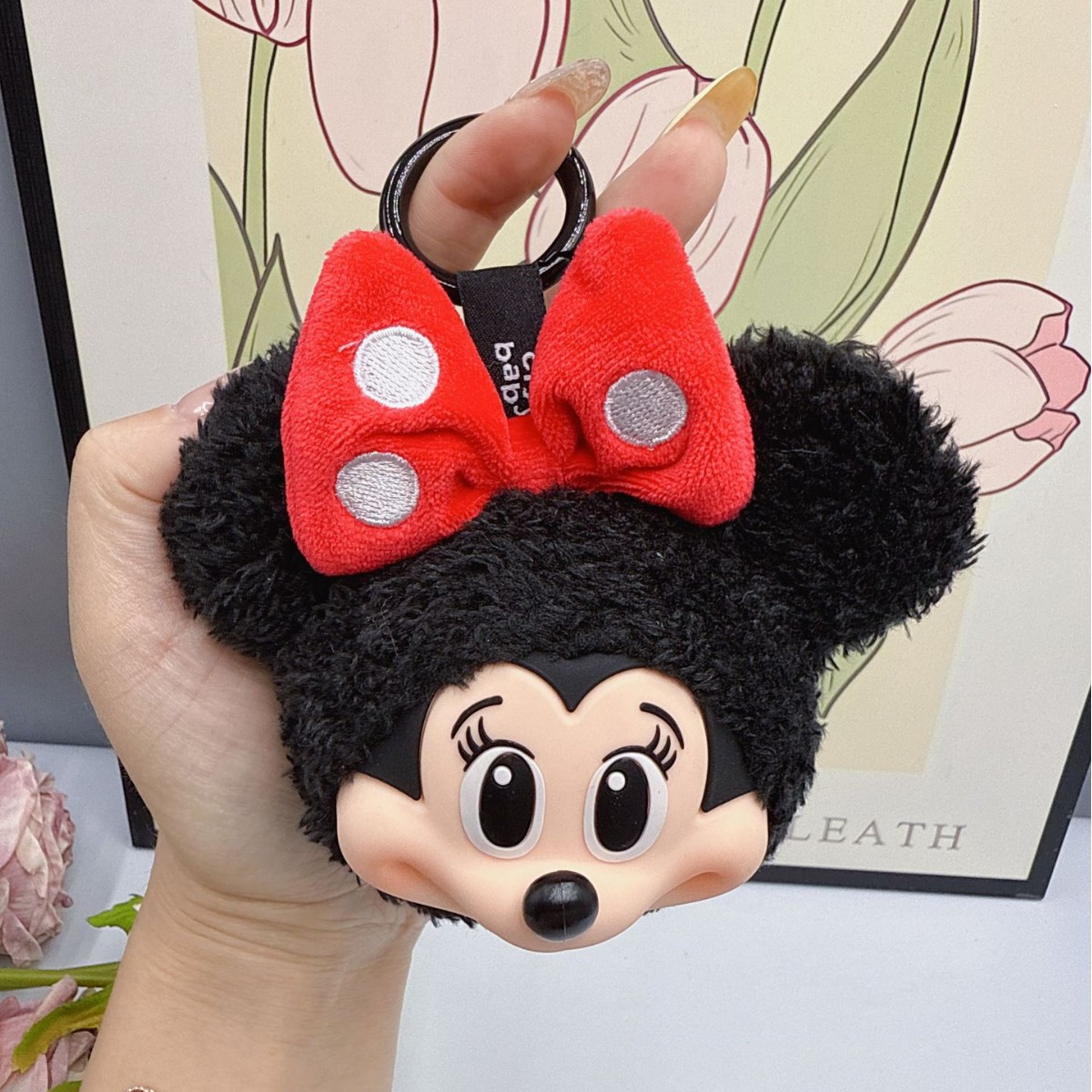 Home Decor Collection - 미키 미니 봉제 인형 키체인 귀여운