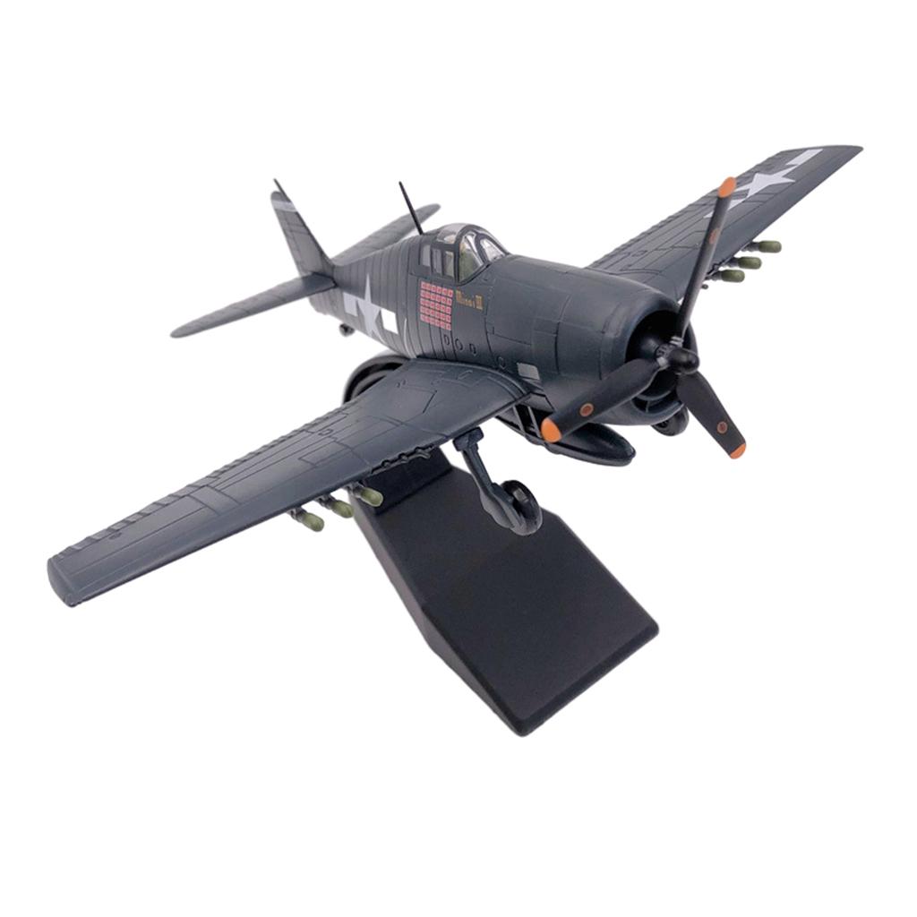 1/72 합금 다이캐스트 F6F 미국 항공 모델(스탠드 - Home Decor Usa 리뷰 및 가격
