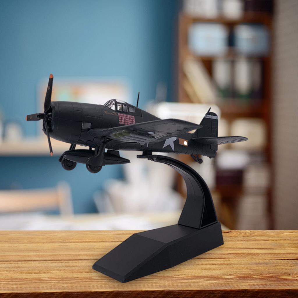 1/72 합금 다이캐스트 F6F 미국 항공 모델(스탠드 - Home Decor Usa 리뷰 및 가격