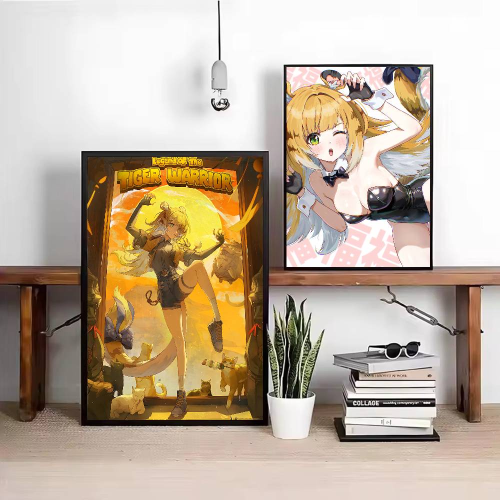 귀여운 핫걸 주푸푸 젠리스 존 제로 포스터 종이 프린트 - Home Decor Zone 리뷰 및 가격