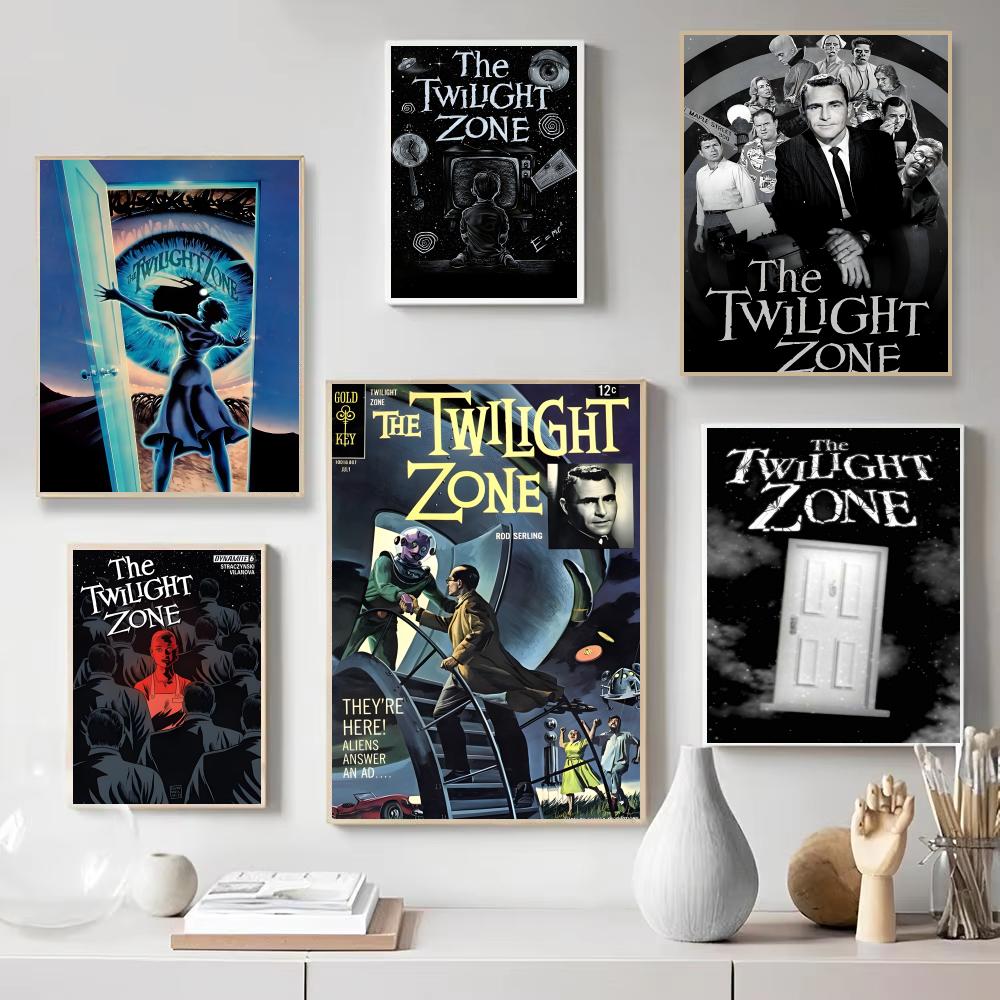 TV 드라마 T-더 트와일라잇 존 포스터 벽 아트 프린 - Home Decor Zone 리뷰 및 가격