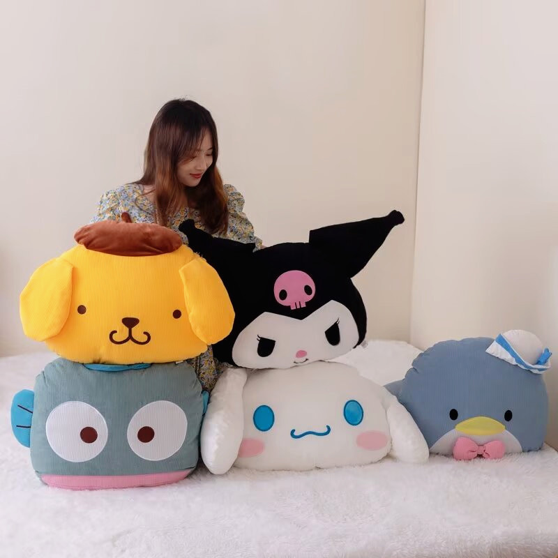 산리오 쿠로미 자동차 헤드레스트 목 쿠션 만화 플러시  - Home Decor Sofa 리뷰 및 가격