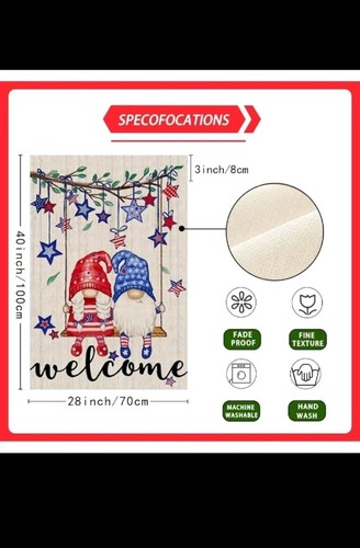대형 미국 국기 28x40인치 정원 및 가정 장식용 깃 - Home Decor Usa 리뷰 및 가격