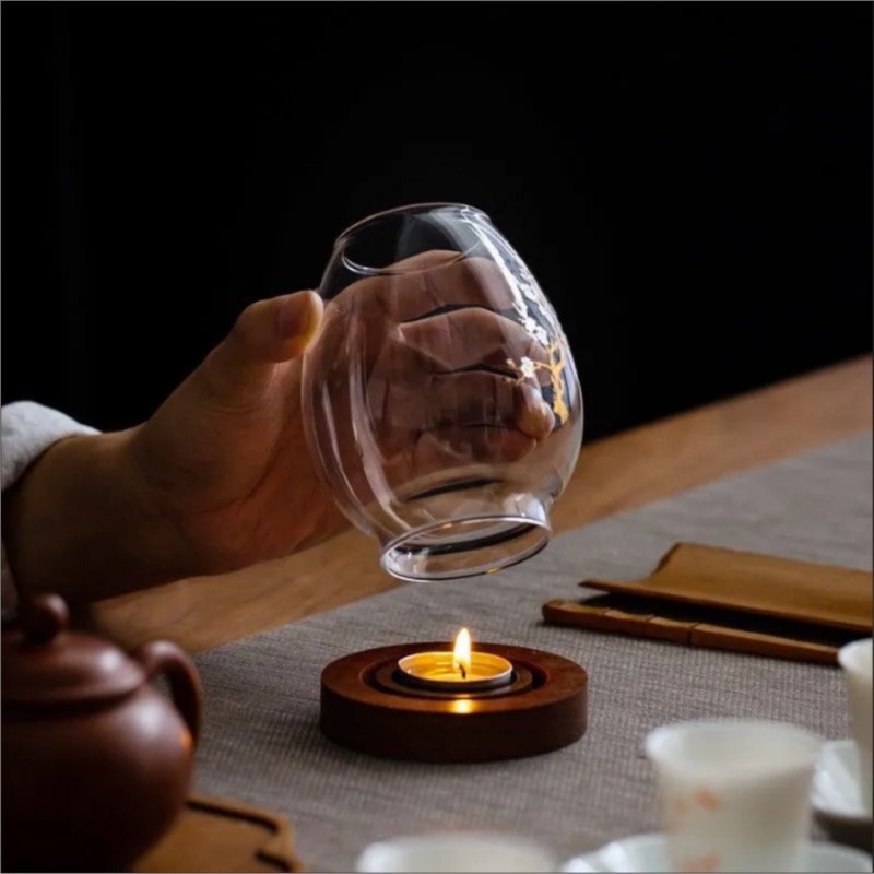 중국 스타일 투명 유리 캔들 홀더 그늘막 로맨틱 캔들라 - Home Decor Zen 리뷰 및 가격