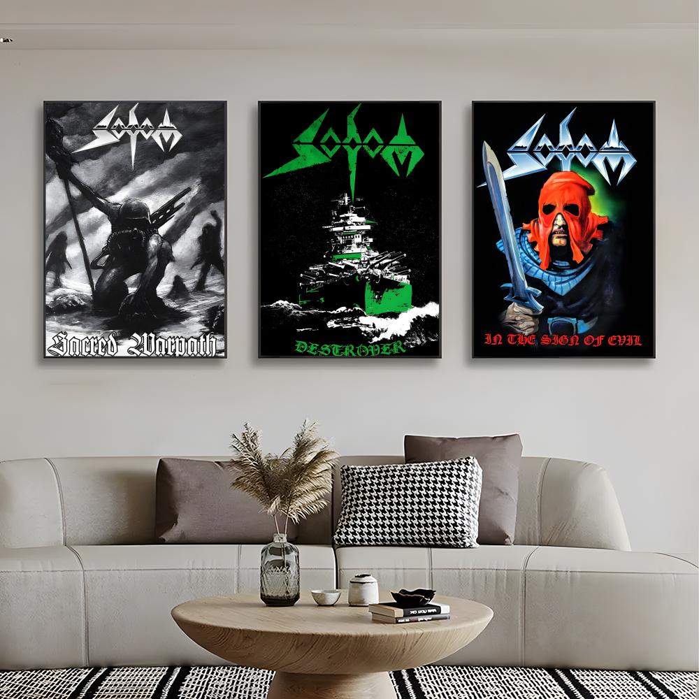 독일 스피드 스래시 메탈 밴드 S-Sodom 포스터 벽 - Germany Home Decor 리뷰 및 가격