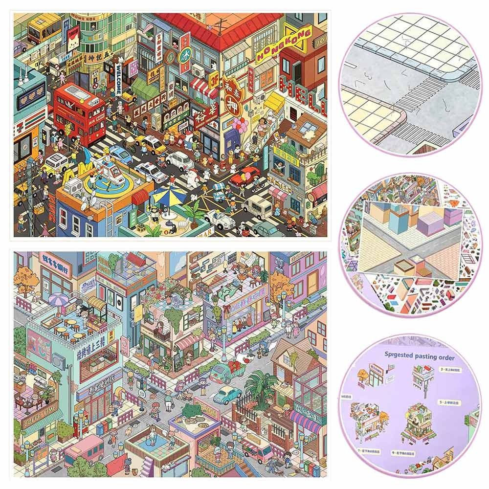 카와이 디자인 풍경 스티커 DIY 디자인 특수 경제 지 - Home Decor Zone 리뷰 및 가격