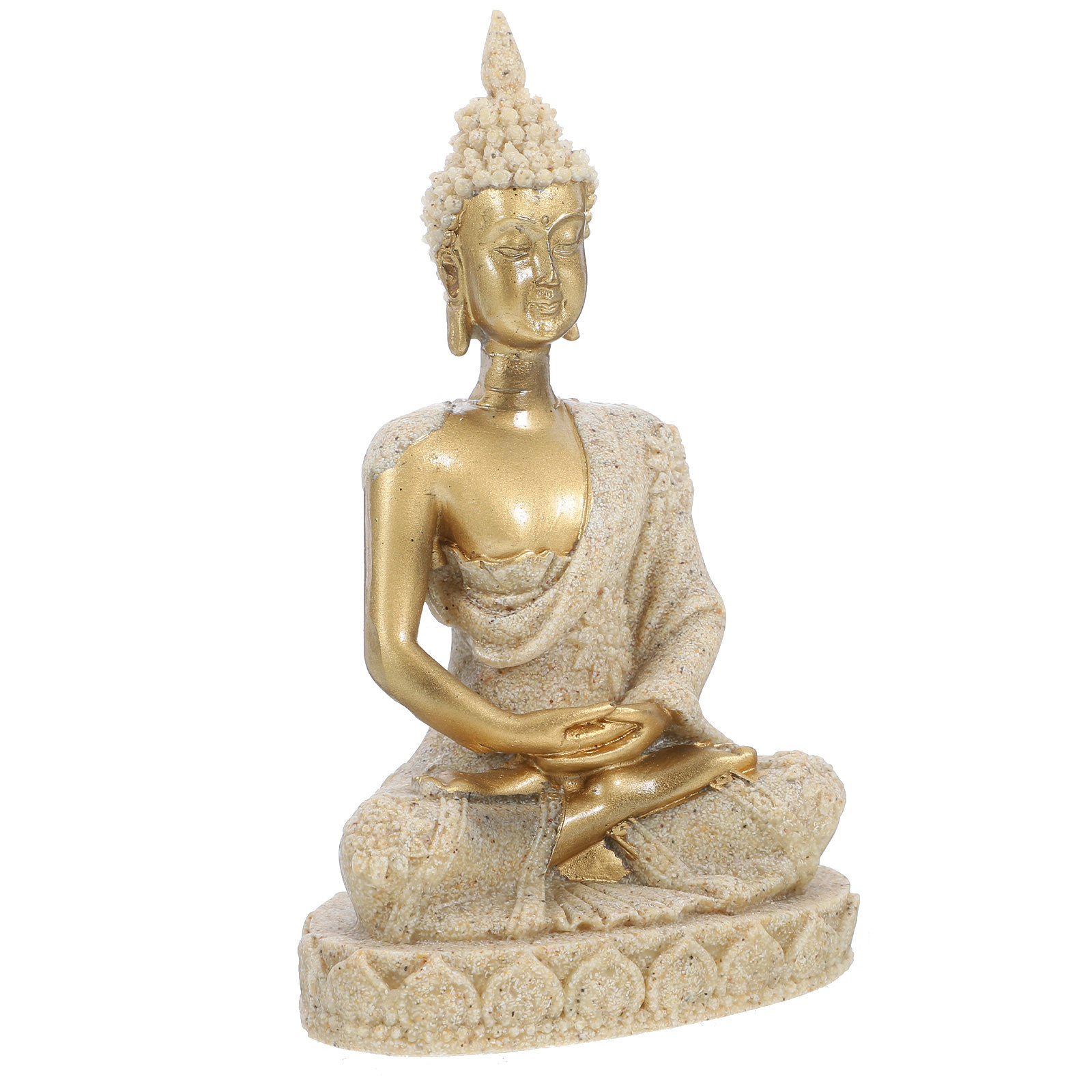 레트로 레진 불상, 책상 선반 테이블용 컴팩트 사이즈, - Home Decor Zen 리뷰 및 가격