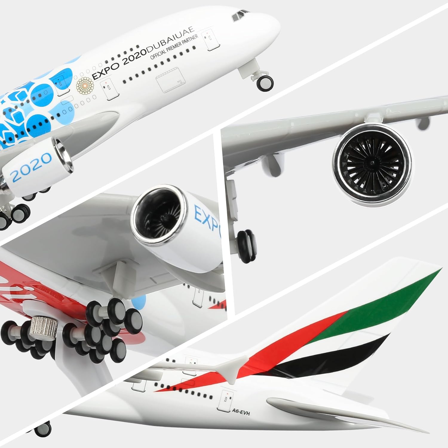 30cm UAE 엑스포 A380 항공 다이캐스트 레진  - Home Decor Expo 리뷰 및 가격