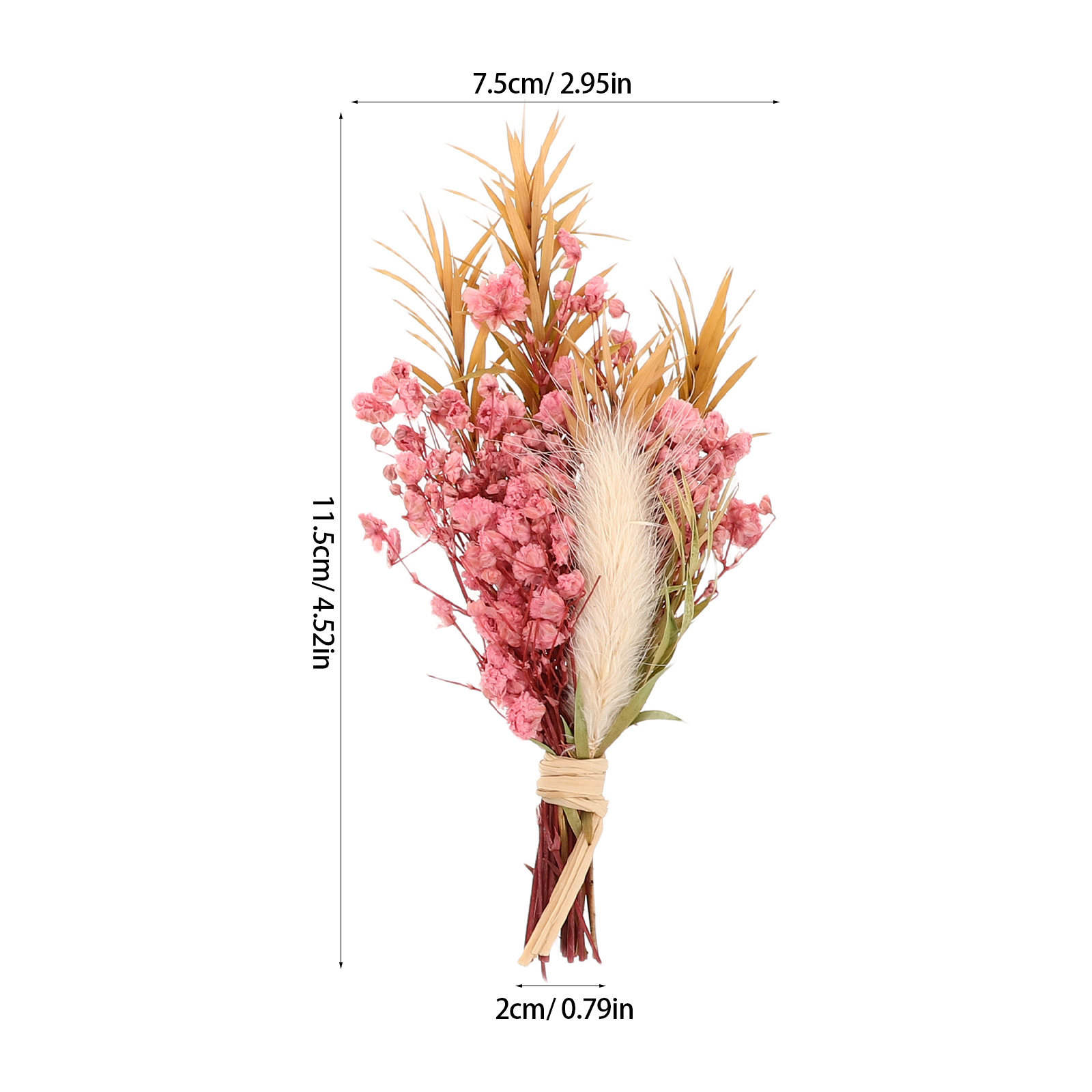 3개 미니 드라이플라워 부케, 자연스러운 작은 드라이플 - Dried Flower Bouquet 리뷰 및 가격