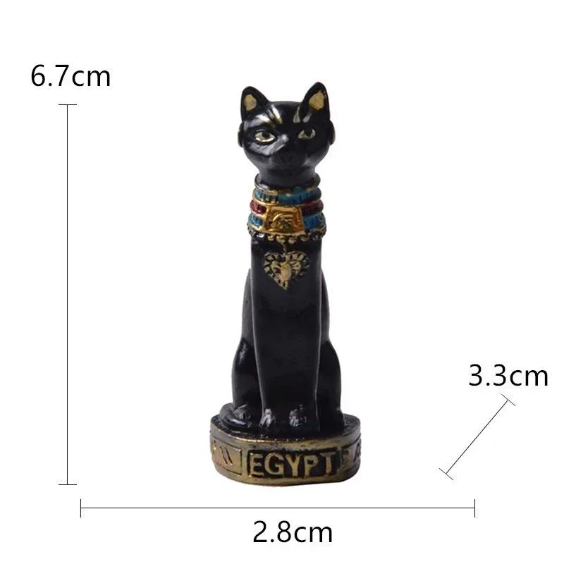 고양이 조각상 장식 이집트 고양이 입상 조각상 장식,  - Home Decor Egypt 리뷰 및 가격