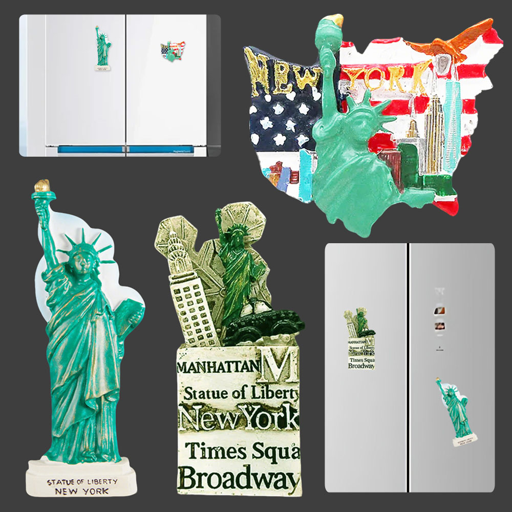 미국 자유의 여신상 3D 냉장고 스티커 관광 기념품 선 - Home Decor Usa 리뷰 및 가격