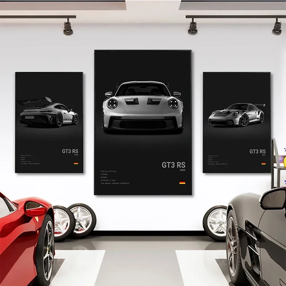 현대 팝 벽 예술 독일 럭셔리 Supercar 911  - Germany Home Decor 리뷰 및 가격