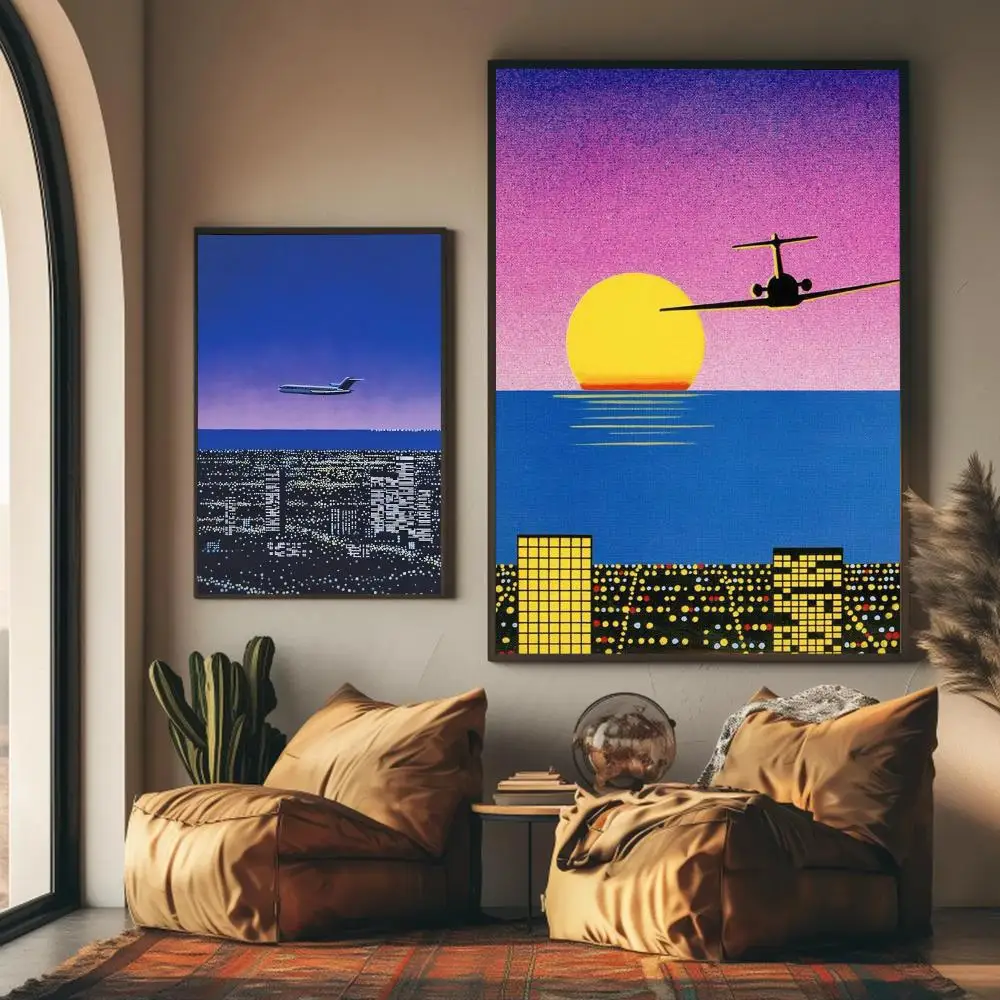 1pc 프레임리스 H-hiroshi Nagai 아트웍  - Abstract Oil Painting 리뷰 및 가격