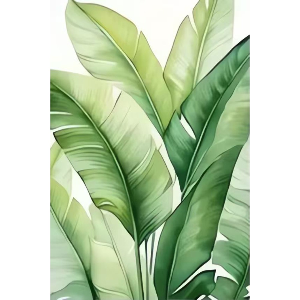 1/3PCS 프레임리스, 열대 수채화 잎 프린트, 식물 - Watercolor Poster Print 리뷰 및 가격