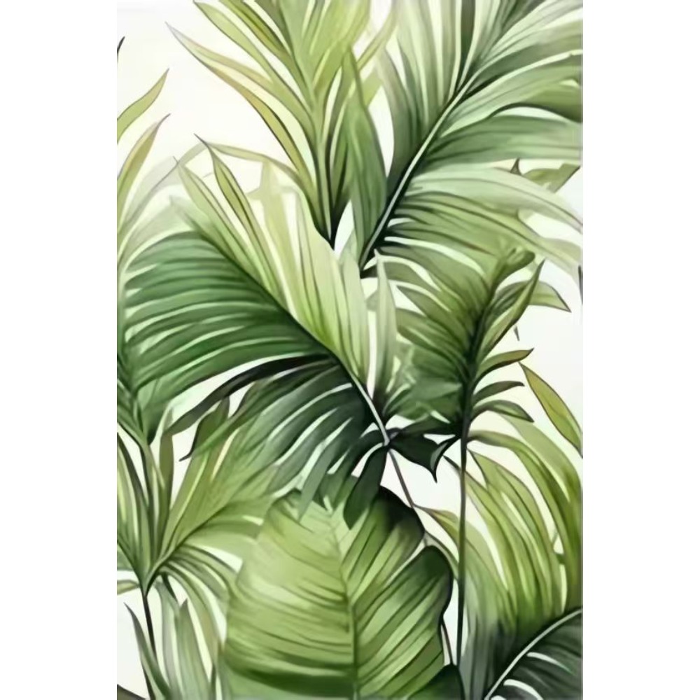 1/3PCS 프레임리스, 열대 수채화 잎 프린트, 식물 - Watercolor Poster Print 리뷰 및 가격