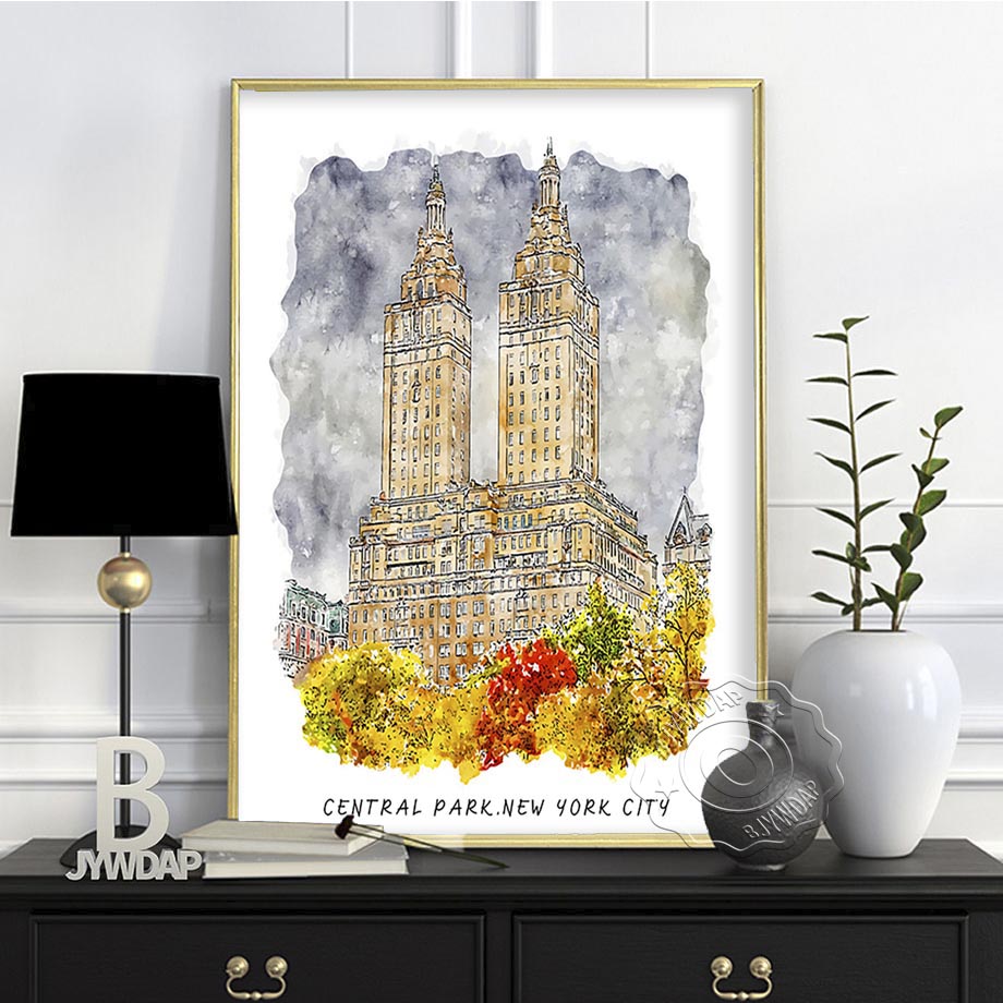 세계 도시 여행 포스터, 런던 덴마크 독일 벽 예술,  - Germany Home Decor 리뷰 및 가격