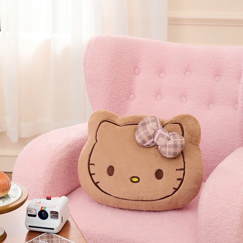 산리오 헬로 키티 머리 모양의 베개 귀여운 카와이 소프 - Home Decor Sofa 리뷰 및 가격