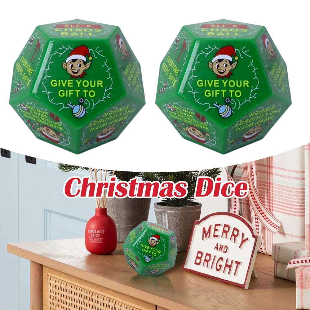 재미있는 크리스마스 선물 교환 파티 게임 주사위 축하  - Home Decor Exchange 리뷰 및 가격