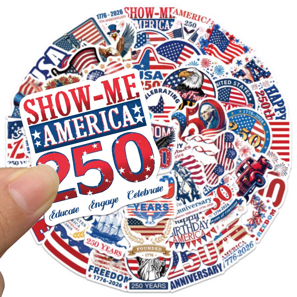 50PCS 미국 애국 기념일 스티커 축제 파티 앨범 벽 - Home Decor Usa 리뷰 및 가격