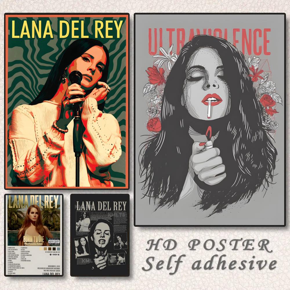 미국 유명 가수 L-Lana Del Rey 포스터 HD - Home Decor Usa 리뷰 및 가격