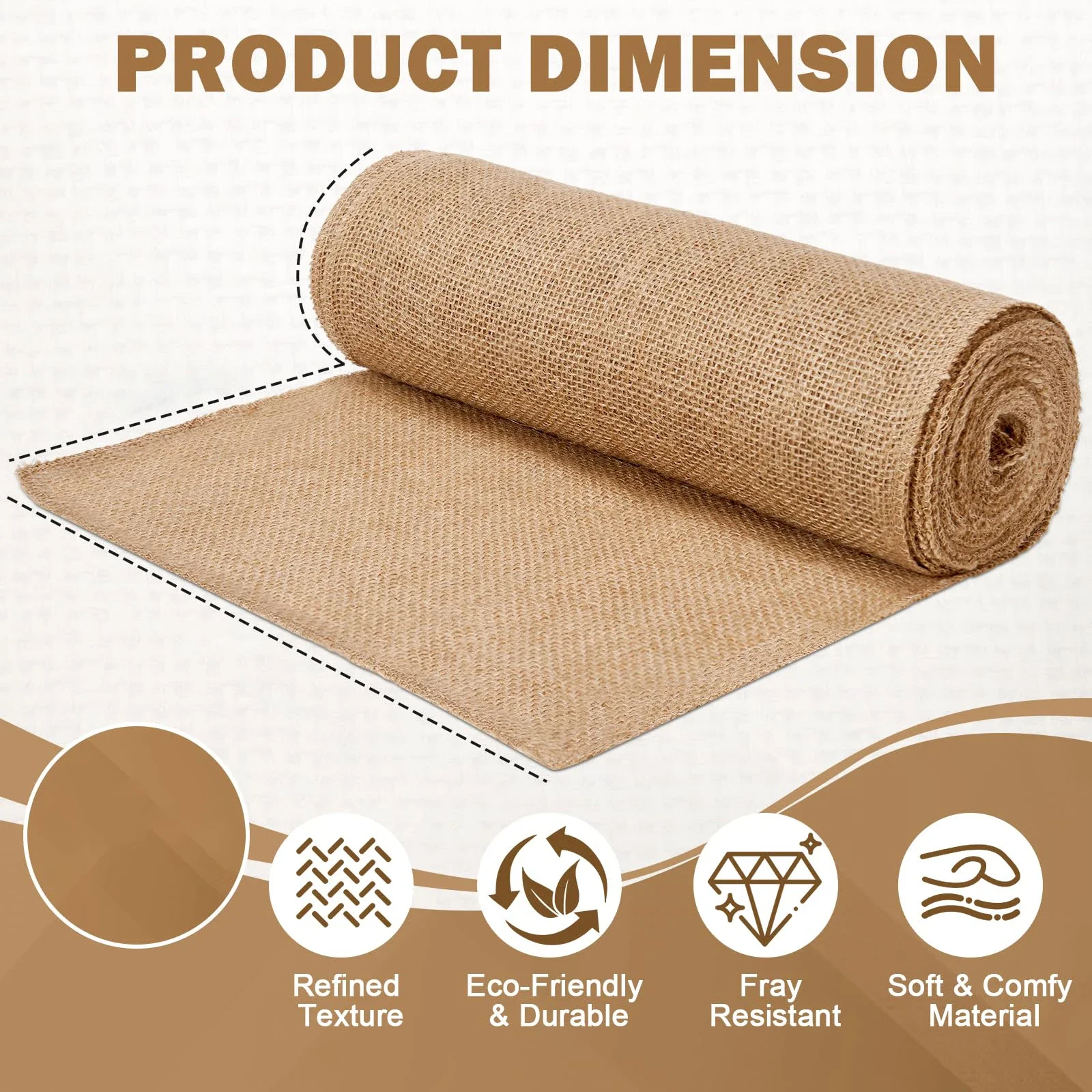 새로운 디자인 베이지색 삼베 롤 30cmx10m - D - Linen Table Runner 리뷰 및 가격