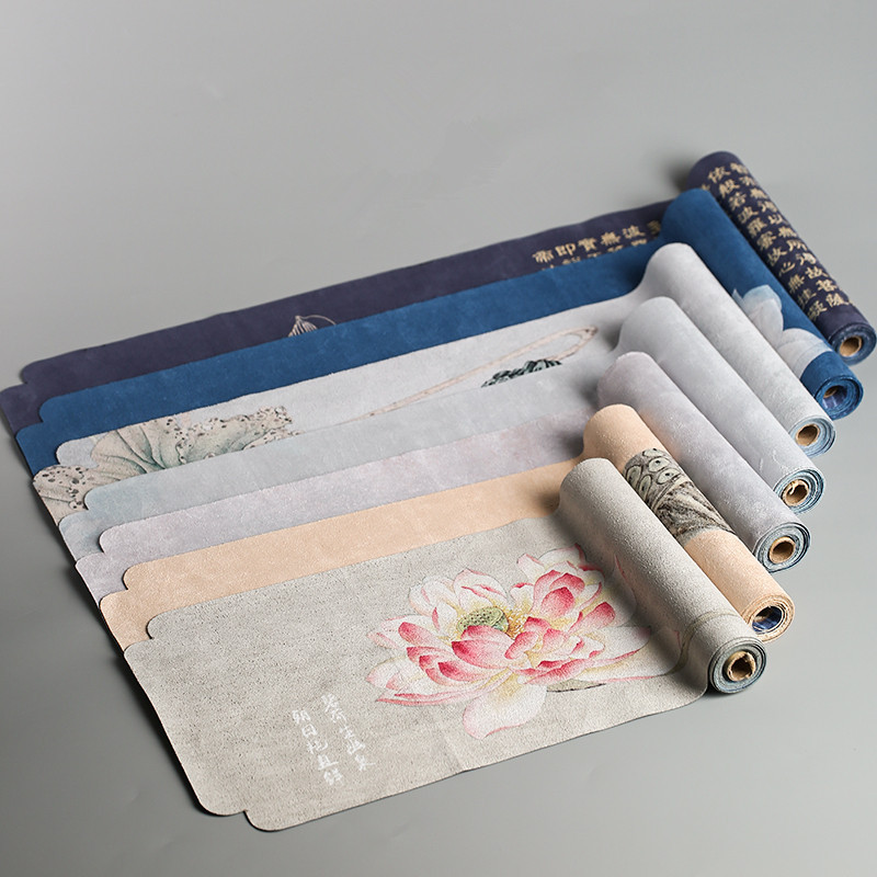 면 린넨 공예 테이블 러너 중국풍 투명 연꽃 무늬 스웨 - Linen Table Runner 리뷰 및 가격
