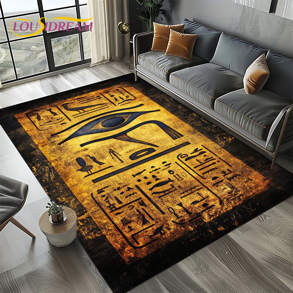 2025 고대 이집트 상형 문자 신화 벽화 카펫 깔개  - Home Decor Egypt 리뷰 및 가격