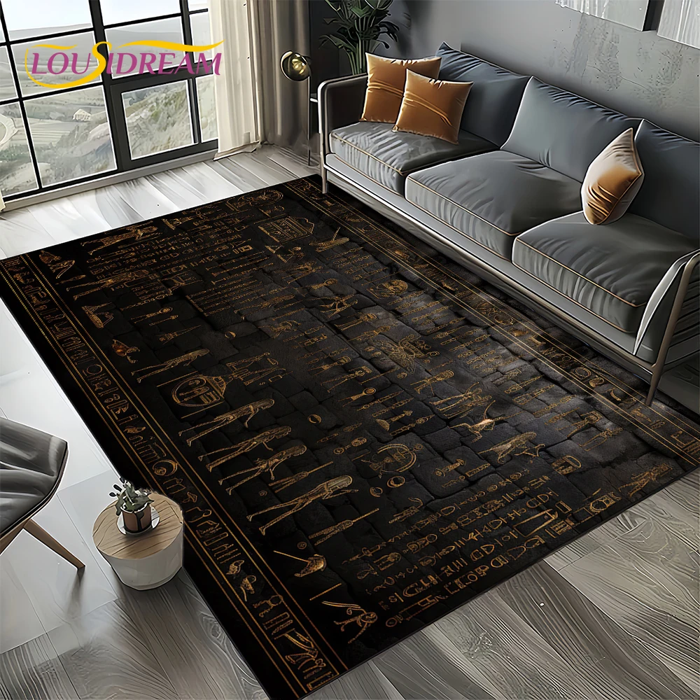 2025 고대 이집트 상형 문자 신화 벽화 카펫 깔개  - Home Decor Egypt 리뷰 및 가격