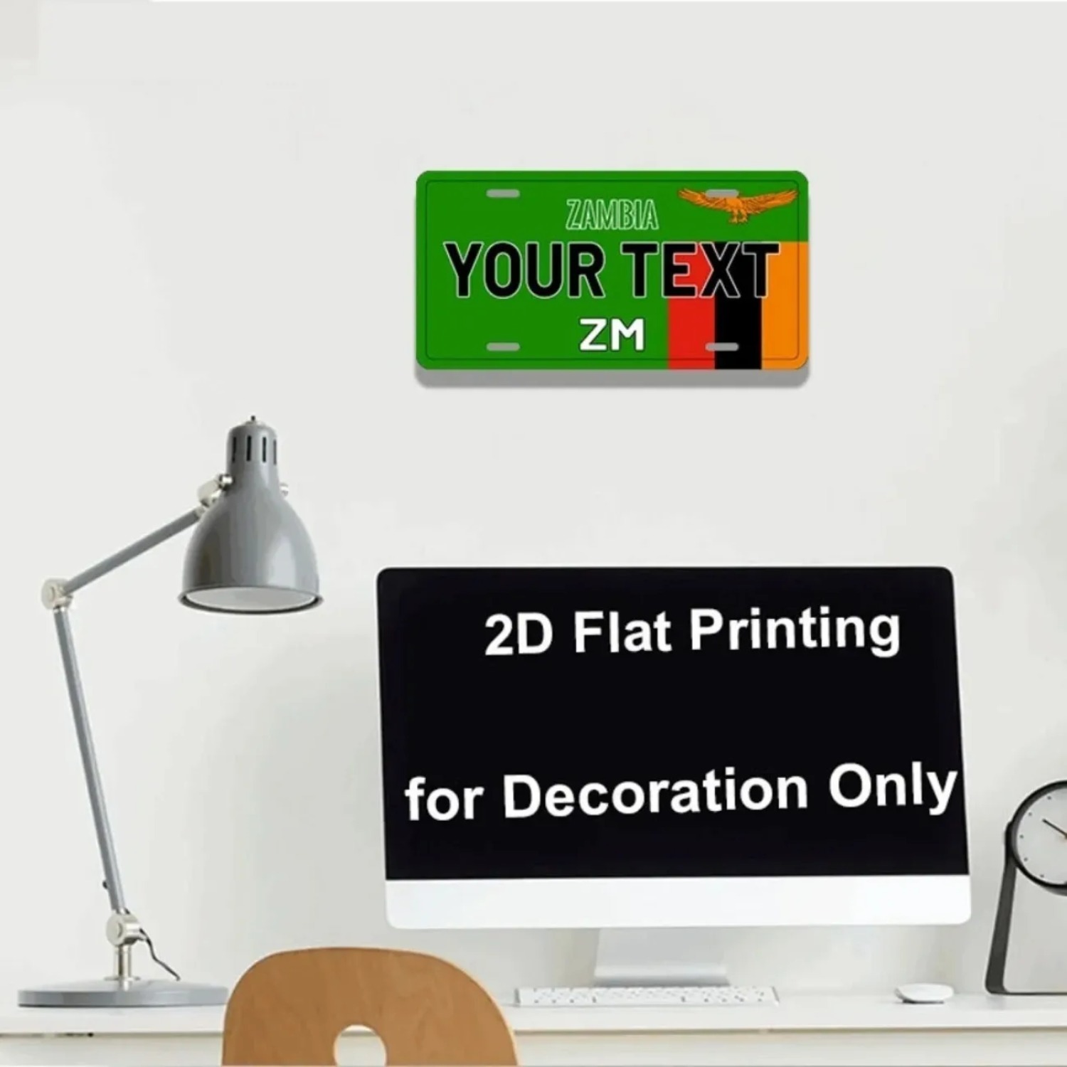 맞춤형 개인화 잠비아 알루미늄 간판 빈티지 벽 장식 ( - Home Decor Zambia 리뷰 및 가격