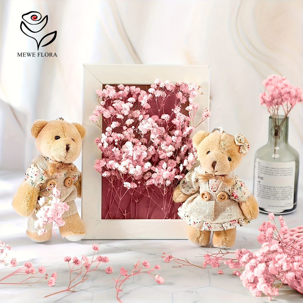 카드 만들기 DIY 공예 미니 안개꽃 꽃다발 홈 웨딩  - Dried Flower Bouquet 리뷰 및 가격